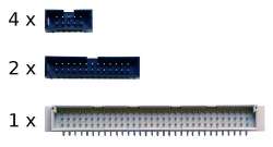 Plug connectors set